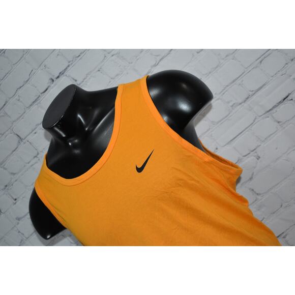 Nike Gym Shirt Tanktop Mens Size XL Basketball Performance Dri-Fit Orange - Picture 1 of 7